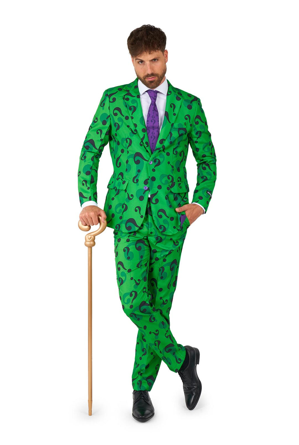 Riddler costume - Stylish The Riddler Suit for Smart Villains – Suitmeister