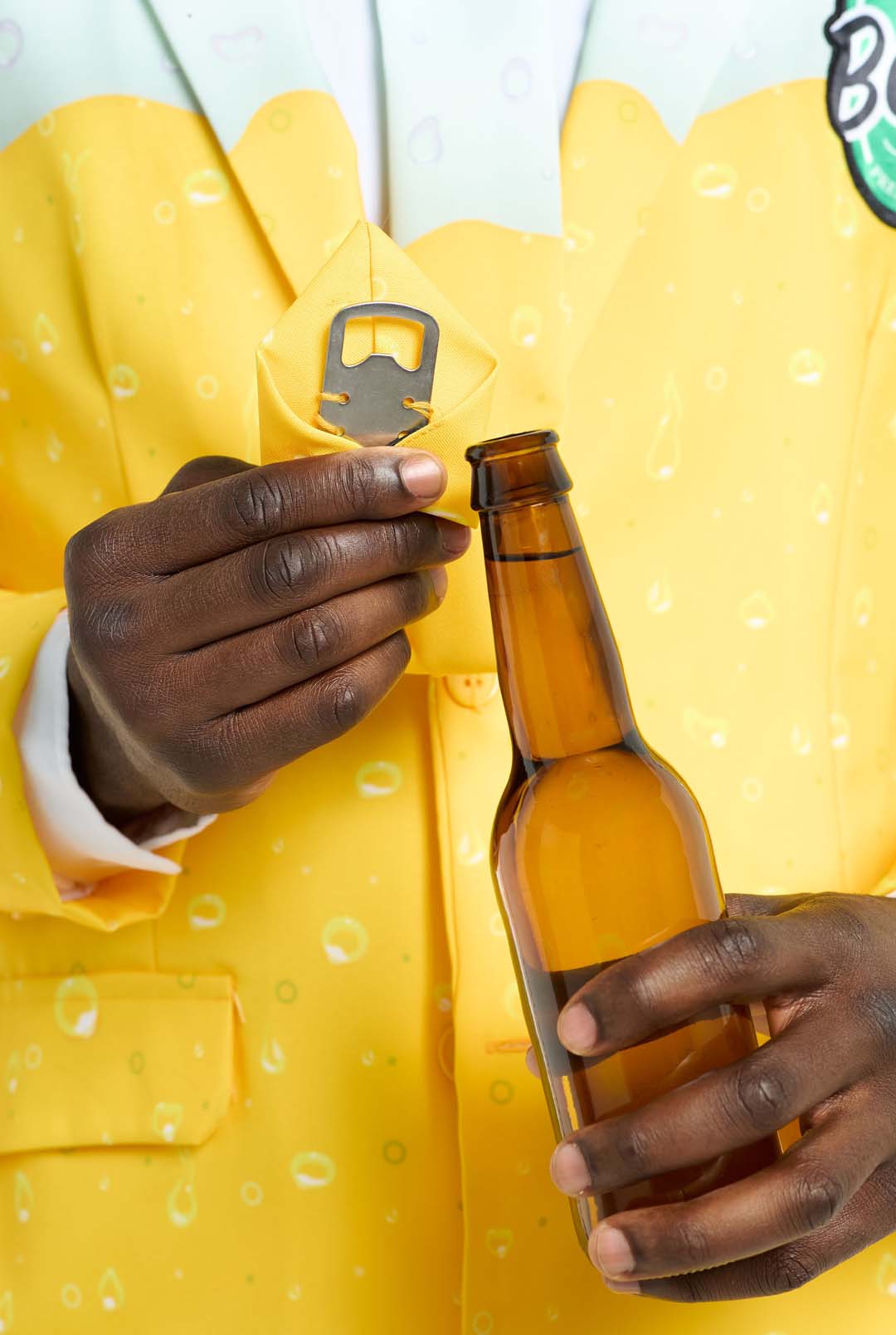 bier handschuh Premium Beer Yellow