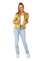 Sequins Goud - Sequins blazer