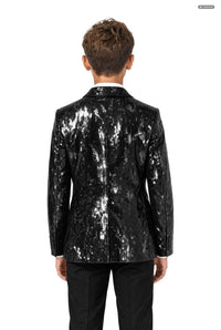 Sequins Black - Sequin Blazer