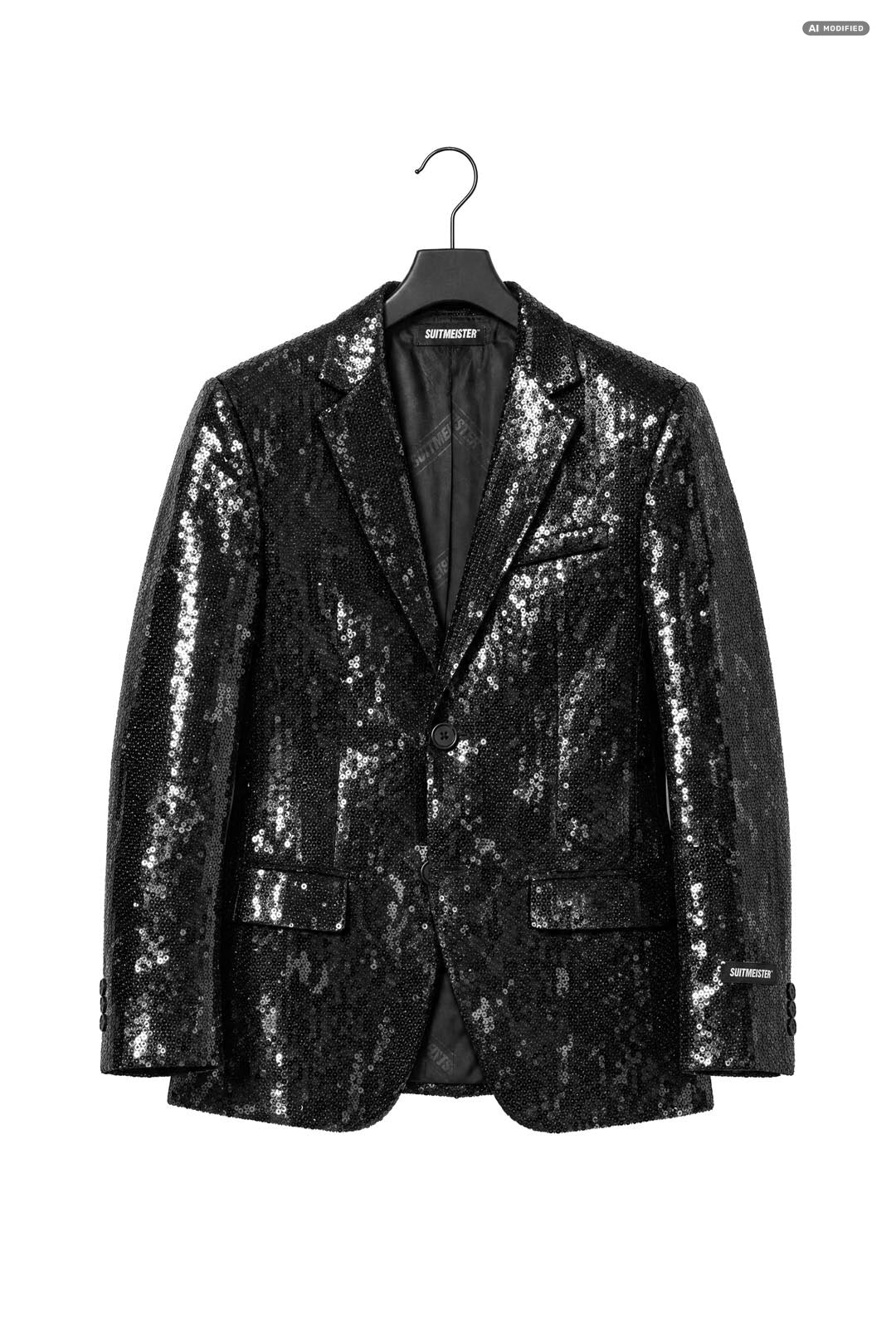 Sequins Black - Sequin Blazer