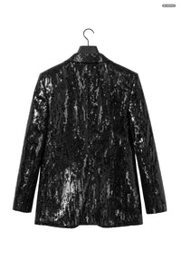 Sequins Black - Sequin Blazer