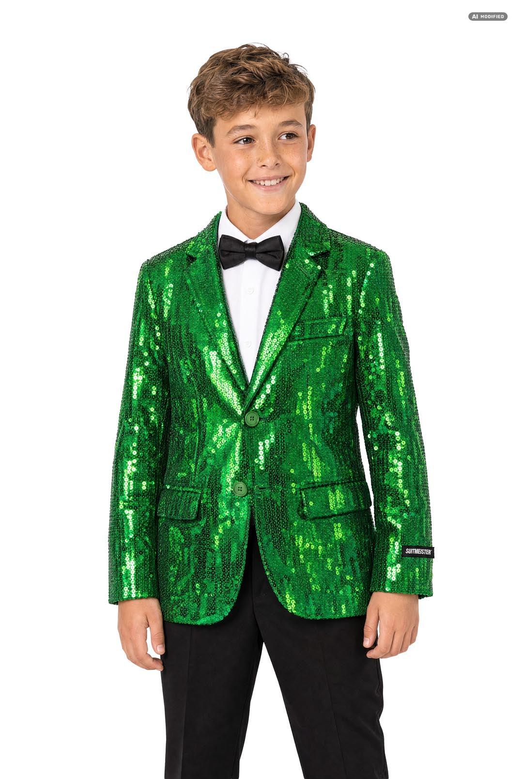 Sequins Green - Sequin Blazer