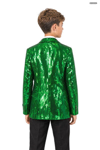 Sequins Green - Sequin Blazer