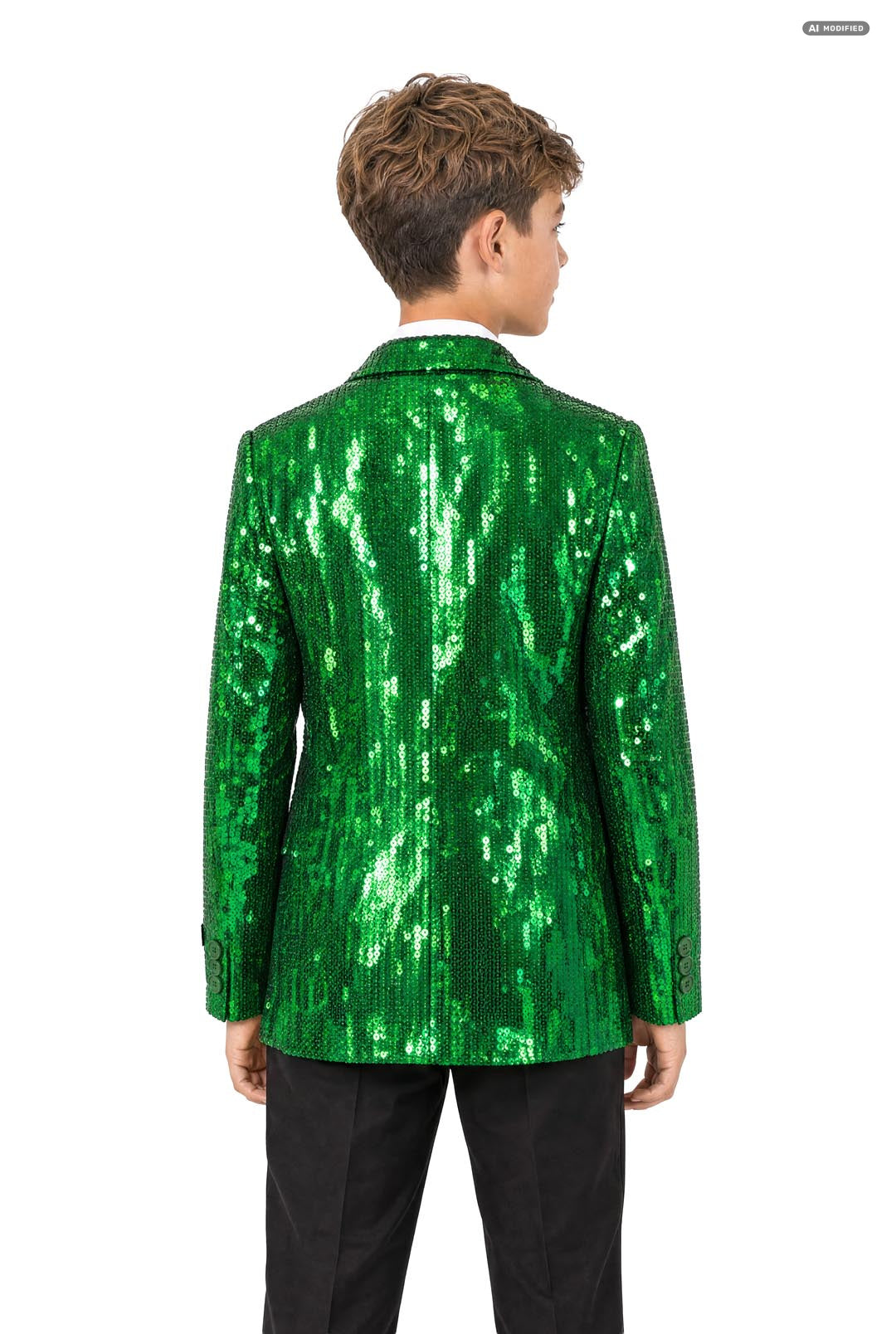 Sequins Green - Sequin Blazer