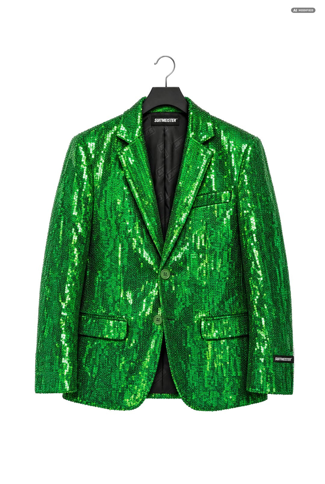 Sequins Green - Sequin Blazer