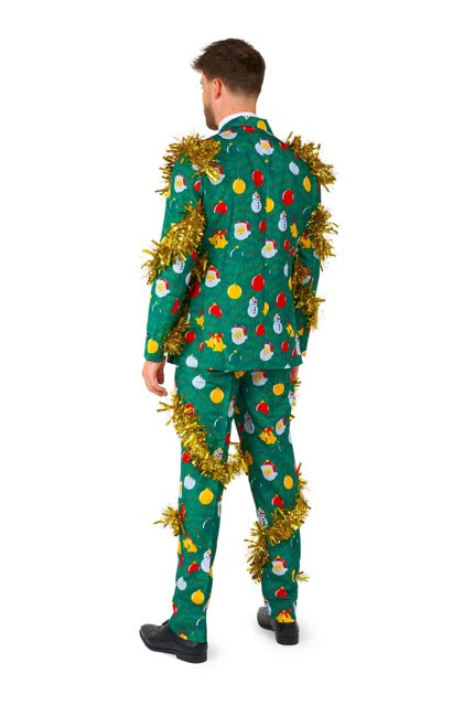 Ugly Christmas Suit - Festive Green Deco Suit for Men Suitmeister Ugly Christmas Suit - Festive Green Deco Suit for Men Suitmeister